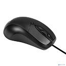 Exegate EX298195RUS Мышь ExeGate Professional Standard B100 (USB, оптическая, 1000dpi, 3D, 3 кнопки и колесо прокрутки, длина кабеля 1,5м, черная, Col