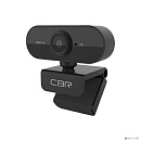 CBR CW 852HD Black, Веб-камера с матрицей 1,3 МП, разрешение видео 1280х720, USB 2.0, встроенный микрофон с шумоподавлением, фикс.фокус, крепление на