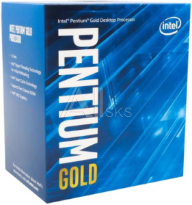 1470842 Процессор Intel Original Pentium Gold G6605 Soc-1200 (BX80701G6605 S RH3T) (4.3GHz/Intel UHD Graphics 630) Box