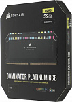 1690125 Память DDR5 2x16Gb 5600MHz Corsair CMT32GX5M2B5600C36 DOMINATOR PLATINUM RGB RTL PC5-44800 CL36 DIMM 288-pin 1.25В с радиатором Ret