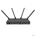 MikroTik RB4011iGS+5HacQ2HnD-IN Беспроводной маршрутизатор 1.4ГГц, 4 ядра, 1GB RAM, 512MB NAND, 10x 10/100/1000 LAN, 1 SFP+, 2,4Ghz/5Ghz, 802.11a/b/g