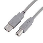 823928 Кабель Hama H-29099 00029099 USB A(m) USB B(m) 1.8м серый
