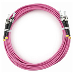 11053637 Cabeus FOP-50-OM4-ST-ST-20m Шнур оптический duplex ST-ST 50/125 mm OM4 20м LSZH