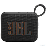 Колонка портативная JBL GO 4, 4.2Вт, черный [jblgo4blk]