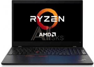 1513715 Ноутбук Lenovo ThinkPad L15 G1 T Ryzen 7 Pro 4750U 8Gb SSD256Gb AMD Radeon 15.6" IPS FHD (1920x1080) Windows 10 Professional 64 black WiFi BT Cam