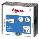 825839 Коробка Hama на 1CD/DVD H-51275 прозрачный (упак.:10шт)