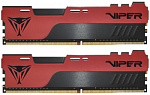 Память DDR4 2x32Gb 3200MHz Patriot PVE2464G320C8K Viper Elite II RTL Gaming PC4-25600 CL18 DIMM 288-pin 1.35В kit с радиатором Ret