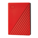 1281869 Внешний жесткий диск USB3 4TB EXT. 2.5" RED WDBPKJ0040BRD-WESN WDC