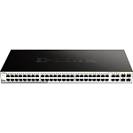 1000727812 Коммутатор D-LINK Коммутатор/ DGS-1210-52/FL Managed L2 Switch 48x1000Base-T, 4xCombo 1000Base-T/SFP, Surge 6KV, CLI