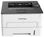 Pantum P3300DW, Printer, Mono laser, A4, 33 ppm (max 60000 p/mon), 350 MHz, 1200x1200 dpi, 256 MB RAM, PCL/PS, Duplex, paper tray 250 pages, USB, LAN,