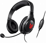 343105 Наушники с микрофоном Creative Sound Blaster Blaze черный/красный 2.5м мониторные оголовье (70GH032000000)