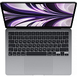 1964225 Apple MacBook Air 13 Mid 2022 [Z15T00040] (КЛАВ.РУС.ГРАВ.) Space Gray 13.6" Liquid Retina {(2560x1600) M2 8C CPU 10C GPU/16GB/512GB SSD}
