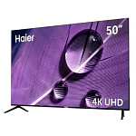 11021475 50" Телевизор HAIER Smart TV S1, 4K Ultra HD, черный, СМАРТ ТВ [DH1VLAD02RU]