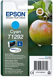 435384 Картридж струйный Epson T1292 C13T12924012 голубой (474стр.) (7мл) для Epson SX420W/BX305F