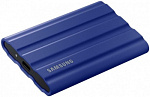 1909889 Накопитель SSD Samsung Original USB-C 1Tb MU-PE1T0R/WW Shield T7 1.8" синий
