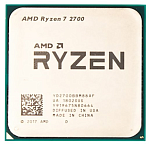 CPU AMD Ryzen 7 2700, 8/16, 3.2-4.1GHz, 768KB/4MB/16MB, AM4, 65W, YD2700BBM88AF OEM
