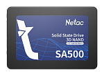 NT01SA500-480-S3X SSD Netac SA500 480GB 2.5 SATAIII 3D NAND, R/W up to 520/450MB/s, TBW 240TB, 3y wty