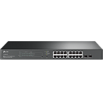 7000014594 Коммутатор/ JetStream™ 18-Port Gigabit Smart Switch with 16-Port PoE+ EUplug