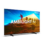 11057903 Philips 50PUS8139/60, 4K Ultra HD, серый антрацит, СМАРТ ТВ, Google TV