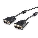 1824230 Кабель DVI-D single link Gembird/Cablexpert, 1.8м, 19M/19M, экран, феррит.кольца, пакет (CC-DVIL-BK-6)