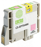 690110 Картридж струйный Cactus CS-EPT0486 T0486 светло-пурпурный (14.4мл) для Epson Stylus Photo R200/R220/R300/R320/R340/RX500/RX600/RX620/RX640