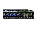 S11-04RU226-CLA Gaming Keyboard MSI VIGOR GK50 ELITE, Wired, Mechanical, with Kailh WHITE BOX Switch, IP56, Multi-layer RGB lighting effects, Black