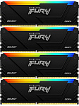 1000787496 Память оперативная/ Kingston 32GB 3200MT/s DDR4 CL16 DIMM (Kit of 4) FURY Beast RGB