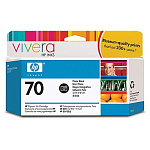 Картридж Cartridge HP 70 для DJ Z2100/Z3100/Z3200/Z5200, фото черный (130мл)