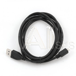 Кабель USB 2.0 Pro Gembird CCP-mUSB2-AMBM-6, AM/microBM 5P, 1.8м, позол.конт., черный, пакет