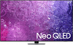 2001552 Телевизор QLED Samsung 65" QE65QN90CAUXCE Series 9 серебристый 4K Ultra HD 120Hz DVB-T2 DVB-C DVB-S2 USB WiFi Smart TV