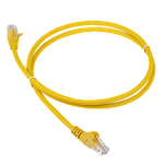 LAN-PC45/U6-1.5-YL Патч-корд LANMASTER LSZH UTP кат.6, 1.5 м, желтый