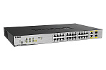 1000679626 Коммутатор D-LINK Коммутатор/ DGS-1026MP Unmanaged Switch 24x1000Base-T PoE, 2xCombo 1000Base-T/SFP, PoE Budget 370W, metal case
