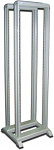 Стойка двухрамная Lanmaster TWT-RACK2-29U-6X6 29U 600ммX600мм 350кг серый