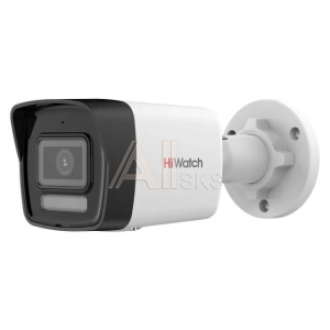 11000381 HiWatch DS-I250M(C) (2.8 mm) 2Мп уличная цилиндрическая IP-камера с EXIR-подсветкой до 30м и встроенным микрофоном