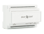 ИБП исполнения DIN (585) Бастион SKAT-24-2.0 DIN (СКАТ ИБП-24/2-DIN) источник питания 24В 2А пластиковый корпус под DIN рейку 35 мм