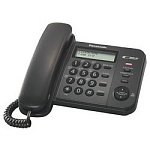 1135685 Panasonic KX-TS2356RUB (черный) {АОН,Caller ID,ЖКД,блокировка набора,выключение микрофона}