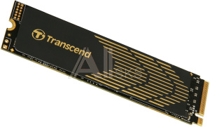 1000618675 Твердотельный накопитель/ Transcend SSD MTE240S, 500GB, M.2(22x80mm), NVMe 1.4, PCIe 4.0 x4, 3D TLC, R/W 3800/2800MB/s, IOPs 190 000/540 000, DRAM