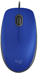 910-005488 Logitech Mouse M110, USB, 1000dpi, Blue [910-005488]