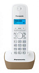 620632 Р/Телефон Dect Panasonic KX-TG1611RUJ бежевый/белый АОН