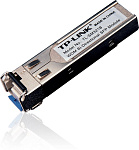 TL-SM321B TP-Link 1000Base-BX WDM двунаправленный SFP-модуль, разъём LC, TX:1310нм/RX:1550нм, одномодовый, 10км