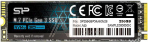 1191625 Накопитель SSD Silicon Power PCIe 3.0 x4 256GB SP256GBP34A60M28 M-Series M.2 2280