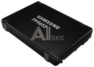 MZILG3T8HCLS-00A07 SSD Samsung Enterprise , 2.5"(SFF), PM1653, 3840GB (3.84TB), SAS 24Gb/s, R4200/W3700Mb/s, IOPS(R4K) 770K/135K, MTBF 2M, 1DWPD/5Y, OEM (repl. MZILT3T8HB