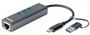 1871952 Разветвитель USB 3.0 D-Link DUB-2332 3порт. черный (DUB-2332/A1A)