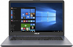 1155661 Ноутбук Asus VivoBook X705QR-BX002T A12 9720P/8Gb/1Tb/AMD Radeon R5 2Gb/17.3"/HD+ (1600x900)/Windows 10/grey/WiFi/BT/Cam