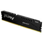 Память DDR5 32GB 6400MHz Kingston KF564C32BBE-32 Fury Beast RTL Gaming PC5-51200 CL32 DIMM 288-pin 1.4В single rank с радиатором Ret