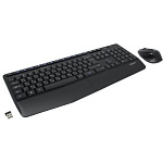 1794327 920-008534 Logitech Клавиатура + мышь MK345 {беспроводной комплект, черный, USB 2.0}
