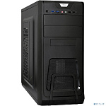 Exegate EX299161RUS Корпус Miditower ExeGate CP-603-UNS500 (ATX, БП UNS500 с вент. 12см, 2*USB, аудио, черный)