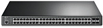 1000621456 Коммутатор/ 48-port Gigabit PoE+ L2+ switch, 48 802.3af/at PoE+ ports, 4 Gb SFP slots, 1 RJ-45 + 1Micro-USB console ports, 348W PoE budget