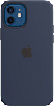 1000596244 Чехол MagSafe для iPhone 12 | 12 Pro iPhone 12 | 12 Pro Silicone Case with MagSafe - Deep Navy