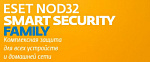418281 Программное Обеспечение Eset NOD32 Smart Security Family Platinum Edition 3устр 2Y Box (NOD32-ESM-NS(BOX)-2-3)